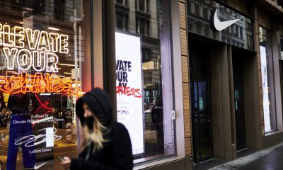 Nike shares hit all-time high on strong digital sales