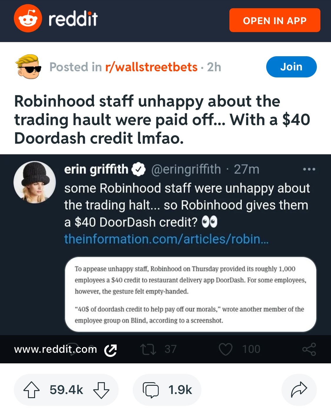 Robinhood Employes Not Happy