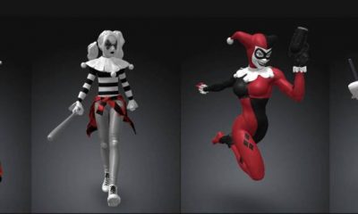 harley quinn red and friends