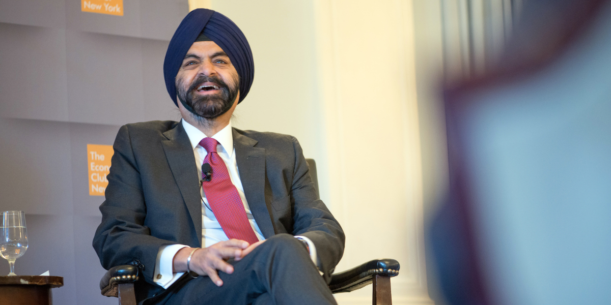 The wit and wisdom of Mastercard's Ajay Banga