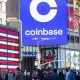 Coinbase shares are popping again