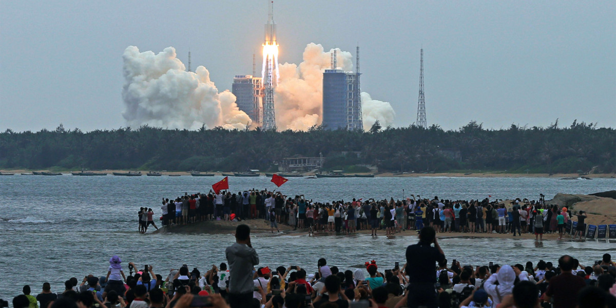A Chinese rocket is falling back to Earth—but we don't know where it will land
