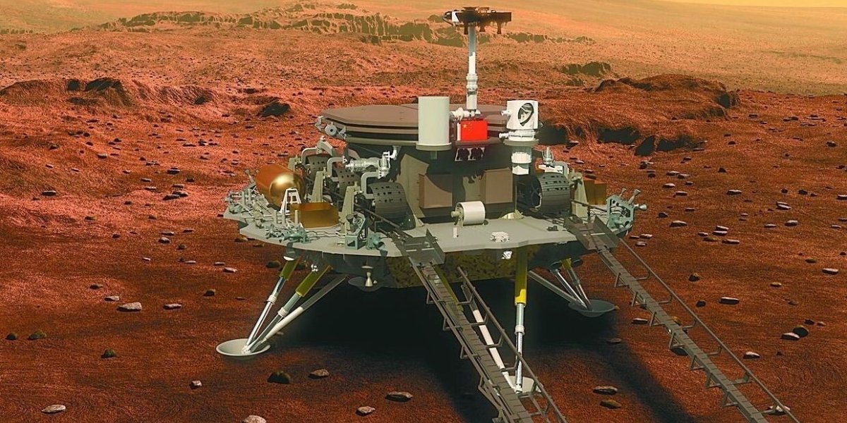 China has landed its Zhurong rover on Mars