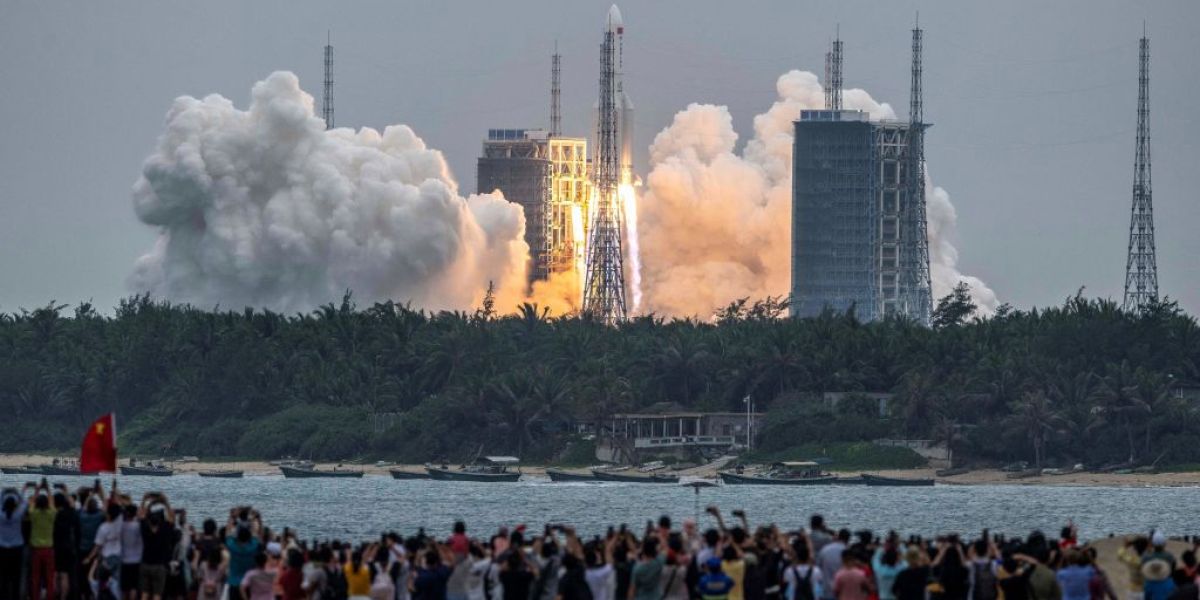 Debris from China’s 21-ton rocket is crashing toward Earth—but no one knows where it will land