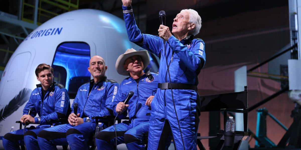 Even Jeff Bezos critics have to love that Wally Funk finally got her spaceflight