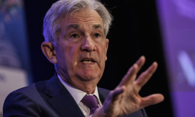 Fed Chair Jerome Powell says a half-point interest rate hike is on the table