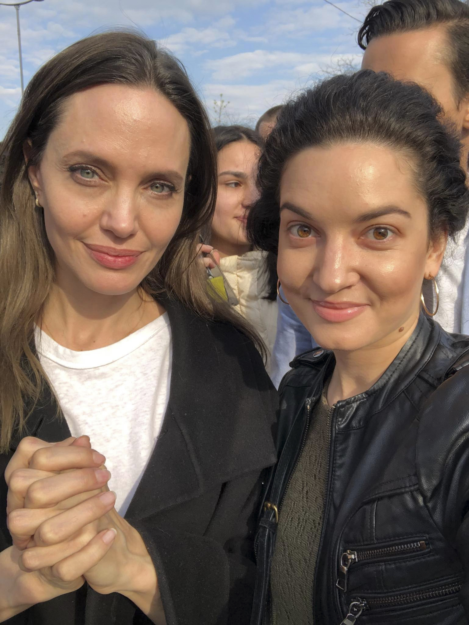 Hollywood's Jolie makes surprise visit to war-torn Ukraine