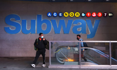Surge in New York City subway usage leads to pandemic high