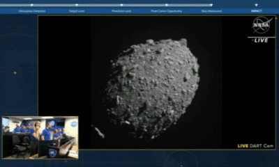 Watch the moment NASA’s DART spacecraft crashed into an asteroid
