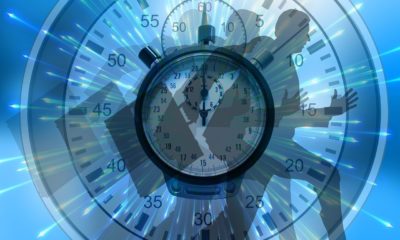 time management skills clock businessman