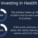 Statistics about health sector investment